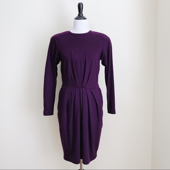 🛍CLOSET CLEAN-OUT - MAKE OFFERS🛍 Vintage Purple J.G. Hook Dress - Picture 1 of 5